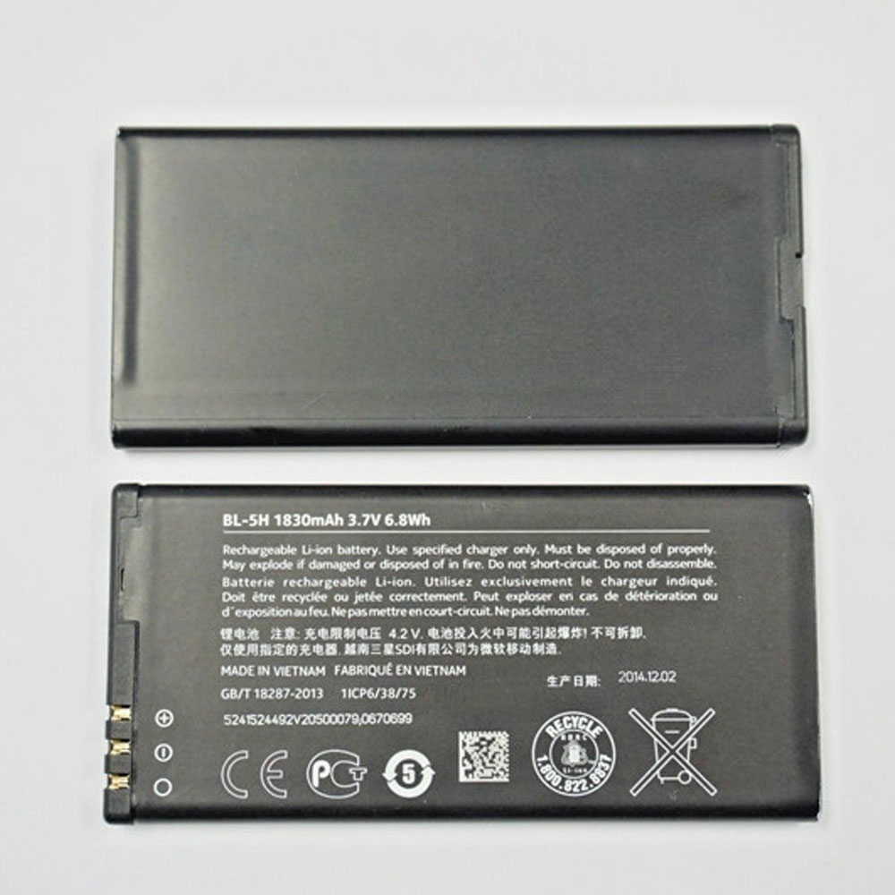 Batería para NOKIA Lumia-2520-Wifi-nokia-BL-5H